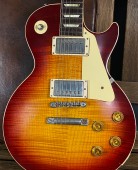 Gibson Custom Ltd Edition Two Tone Specs 58 Les Paul Aged Cherry Teaburst